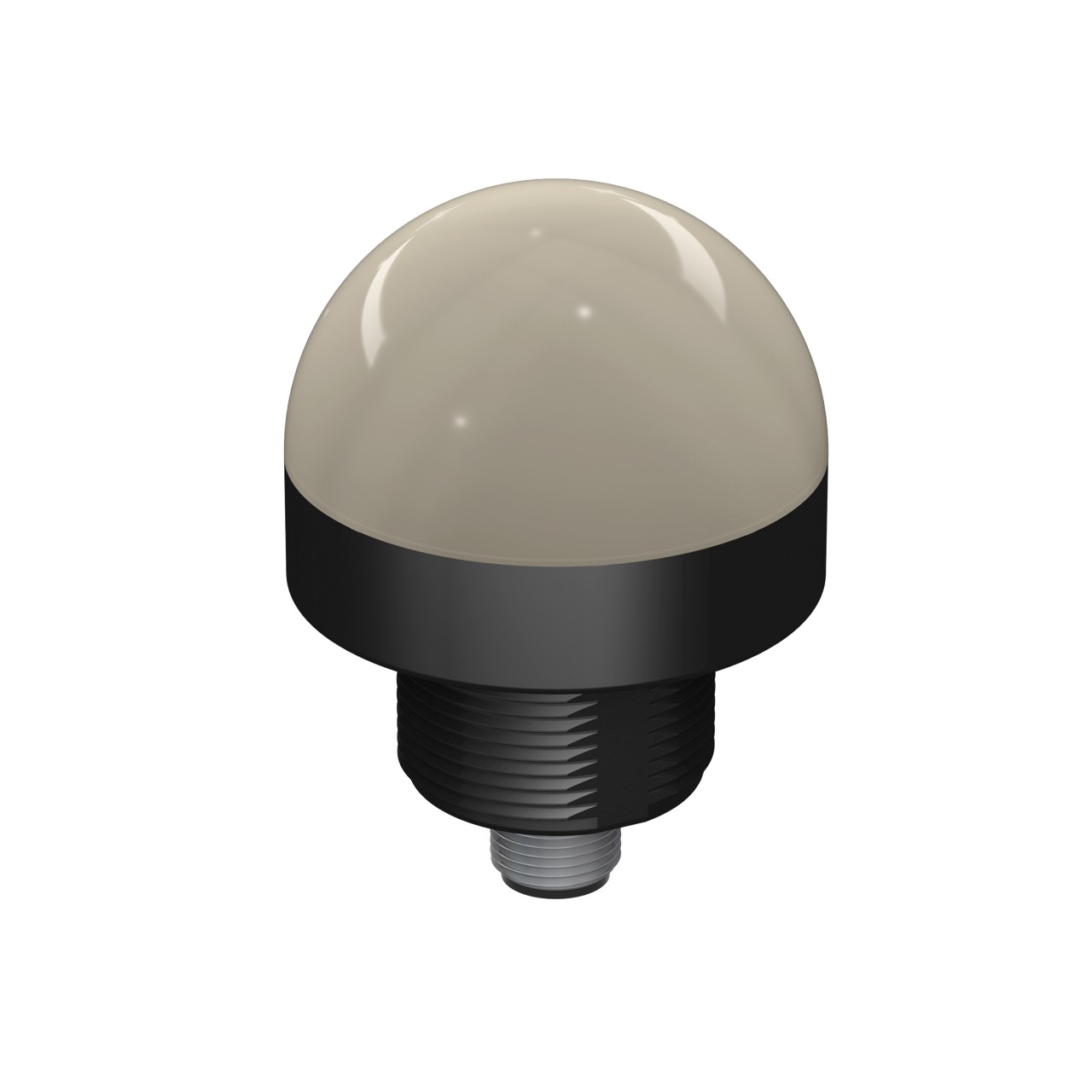 Banner Engineering 50mm Pilot Light; 1-Segment; Green > Red; Steady; 18-30VDC; M12 Quick Disconnect